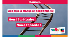 Accès à la classe exceptionnelle 2024