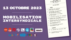 Grève du vendredi 13 octobre contre l'austérité, pour les salaires et (…)