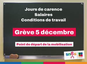 Grève du 5 décembre : point de départ de la mobilisation