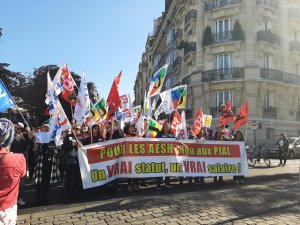 AESH - Belle mobilisation le 19 octobre