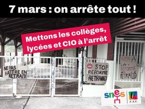 Toutes et tous dans l'action le mardi 7 mars pour mettre la France à (…)