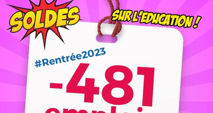 Rentrée 2023 en Normandie : toujours moins pour les collèges et les lycées !