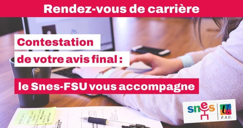 Avis final suite au rendez-vous de carrière effectué en 2023-2024